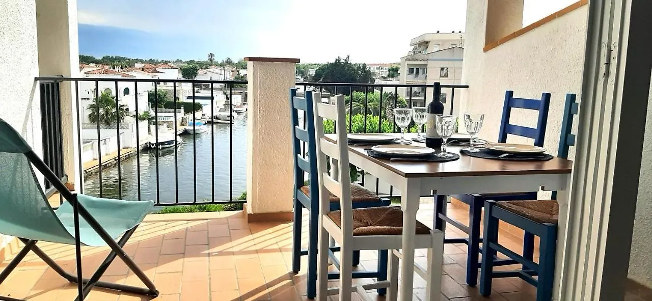 Appartement Vue Exceptionnelle Sur Les Canaux - Wi-Fi Fibre Haut Debit Empuriabrava